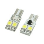 2-pcs-Canbus-T10-W5W-5050-4-LED-SMD-White-Car-Side-Wedge-Light-Lamp-Bulbs