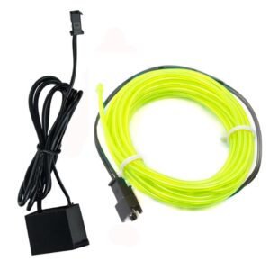 Led elektricno vlakno - svetlo zeleno 2m