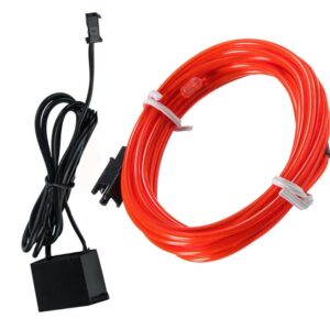 Led elektricno vlakno - crveno 2m