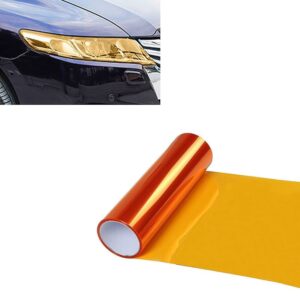 Folija za farove i stop svetla - narandzasta 100x40cm